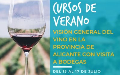L’Alfàs participa en unos cursos de verano de la UNED sobre la importancia del sector del vino en Alicante