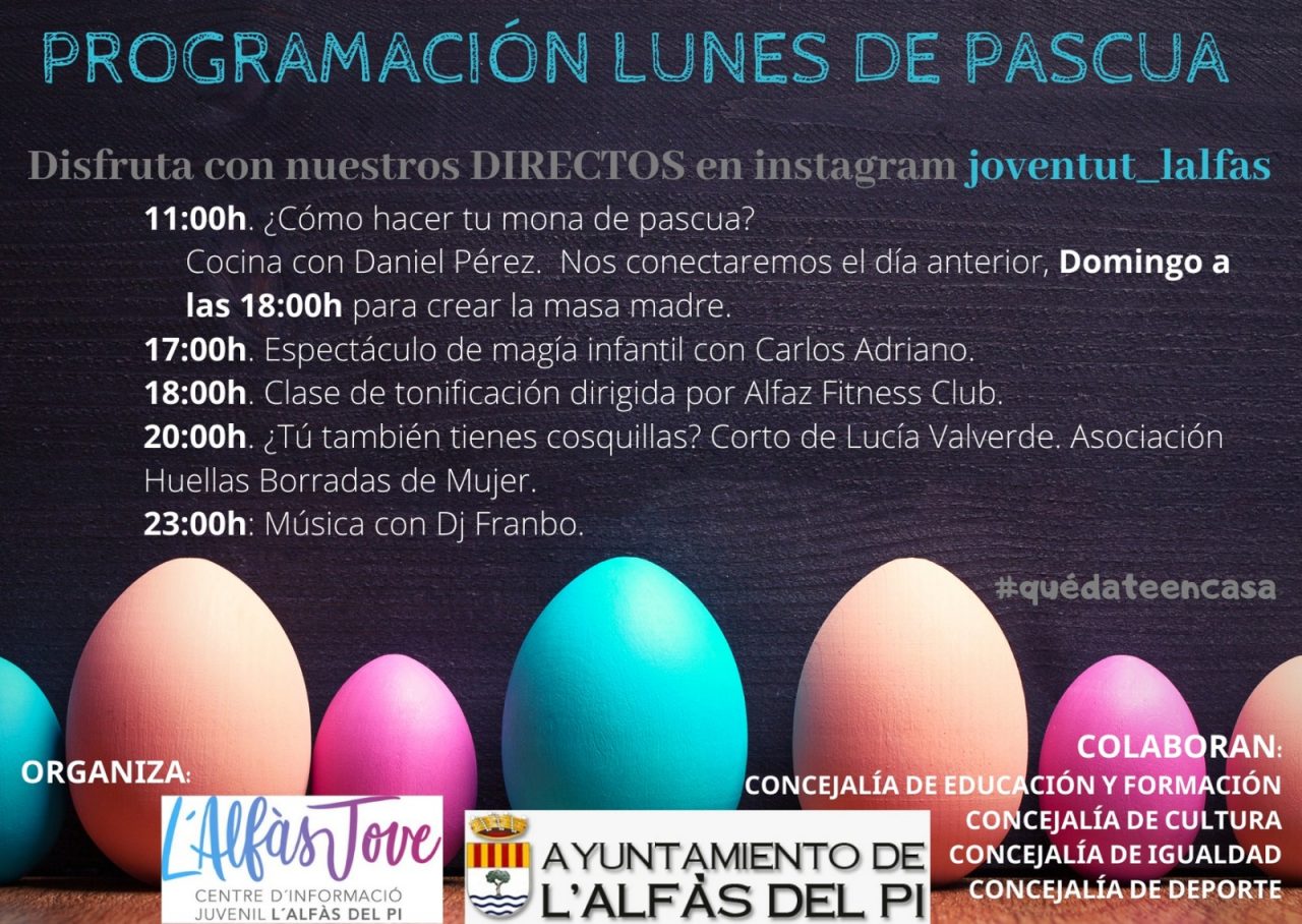 Celebra el lunes de Pascua desde