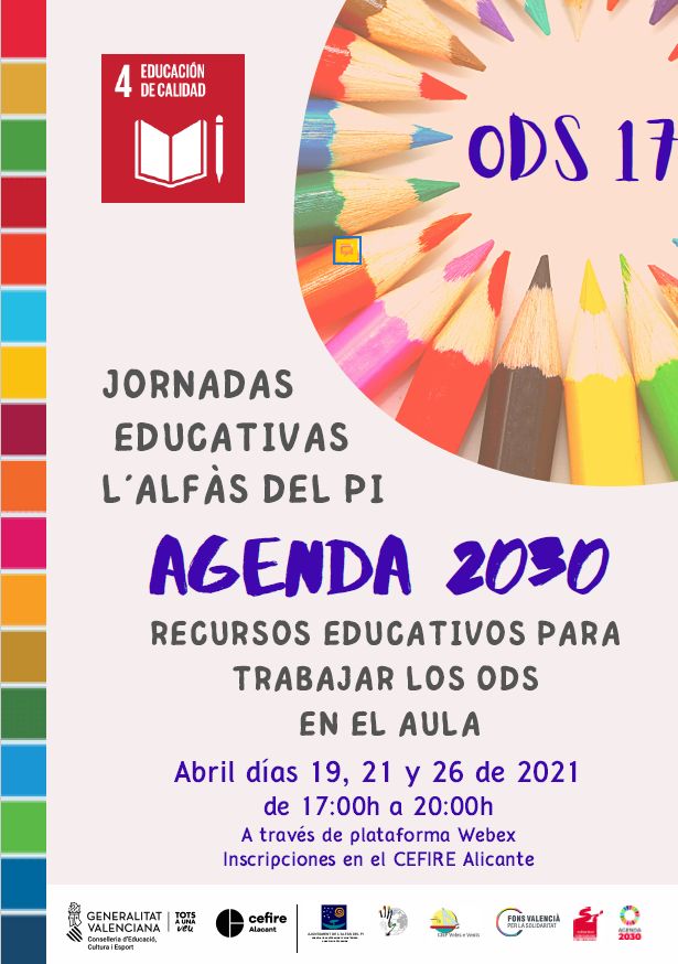 Jornadas Educativas en l’Alfàs sobre la Agenda 2030 y los Objetivos de Desarrollo Sostenible