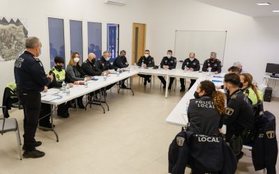 L’Alfàs acoge una reunión de trabajo de las Unidades de Violencia de Género de la Marina Baixa