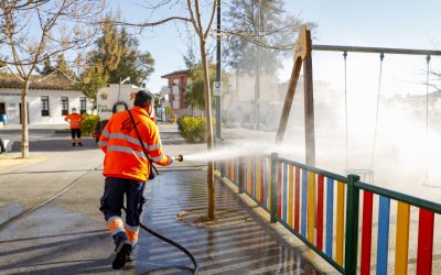 El Ayuntamiento de l’Alfàs y SAV activan un  operativo especial de limpieza y desinfección