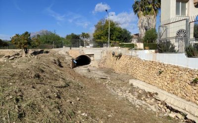 La campaña de poda y limpieza del Ayuntamiento de l’Alfàs ha abordado la puesta a punto de barrancos