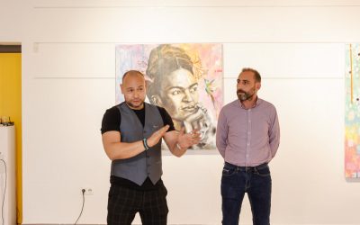 El artista Fredy Bustos presenta en la Casa de Cultura de l’Alfàs su nueva exposición ‘Imperfección Humana’