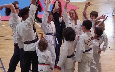 Cinco oros y tres bronces para el Club Neptuno de Taekwondo en la jornada de Jocs Esportius