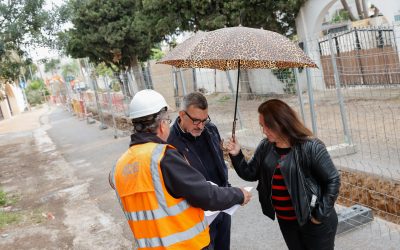 Prosigue el Plan de Inversiones en la red de alcantarillado de l’Alfàs en la calle Riu Girona