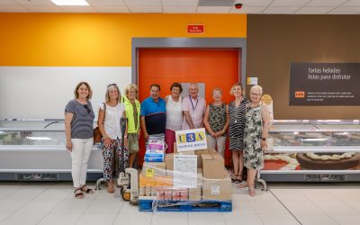 El colectivo U3A realiza una nueva donación al Voluntariado Social de l’Alfàs del Pi