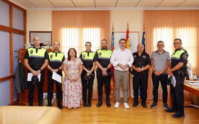 5 nuevos agentes se incorporan a la plantilla de la policía local de l’Alfàs