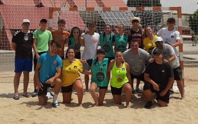 El Balonmano Playa Juvenil Femenino ha ganado la Toledo Handball Cup
