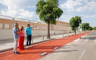 La fase 1 del proyecto EDUSI de movilidad avanza con la creación de un nuevo carril bici en avenida Constitución
