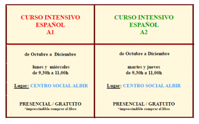 Se abre el plazo de inscripción para los cursos gratuitos de español A1 y A2 que organiza la Oficina Pangea