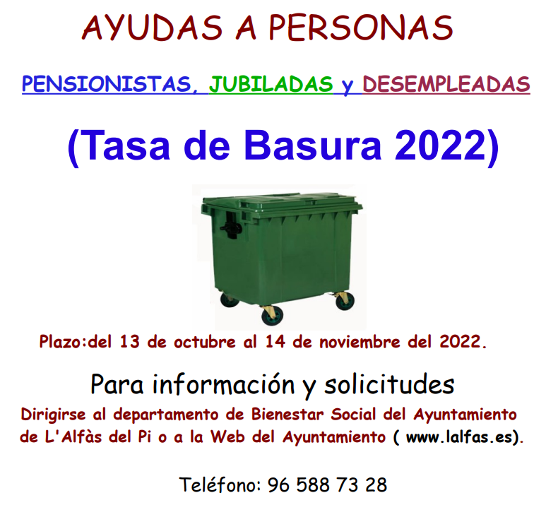 Este jueves se abre el plazo de solicitud de las ayudas para el pago de ...