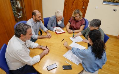 Renovado el convenio de colaboración con la Associació II Centenari de l’Ermita de Sant Vicent del Captivador