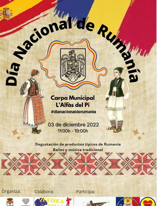 La colonia rumana residente en l’Alfàs celebrará su fiesta nacional el 3 de diciembre en la carpa municipal