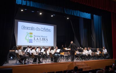 La Lira de l´Alfàs ha celebrado la audición de la Banda Juvenil y el grupo de adultos de su Escuela