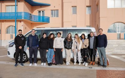 Una delegación juvenil viaja a la ciudad francesa de Lescar hermanada con l’Alfàs desde 1985