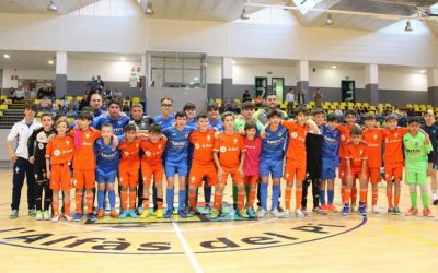 La Selección Valenciana de futbol Sala  escoge el  Pabellón Pau Gasol para los entrenamientos de los equipos sub 12 y sub 10