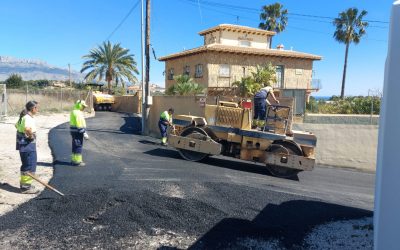 El Ayuntamiento de l’Alfàs rehabilita la calzada del camí de Devesa