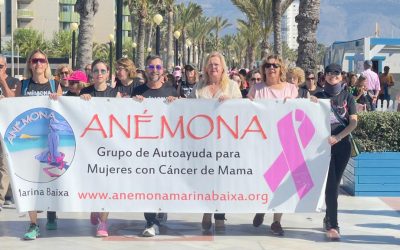 L’Alfàs y Altea participan en la caminata solidaria organizada por Anémona Marina Baixa