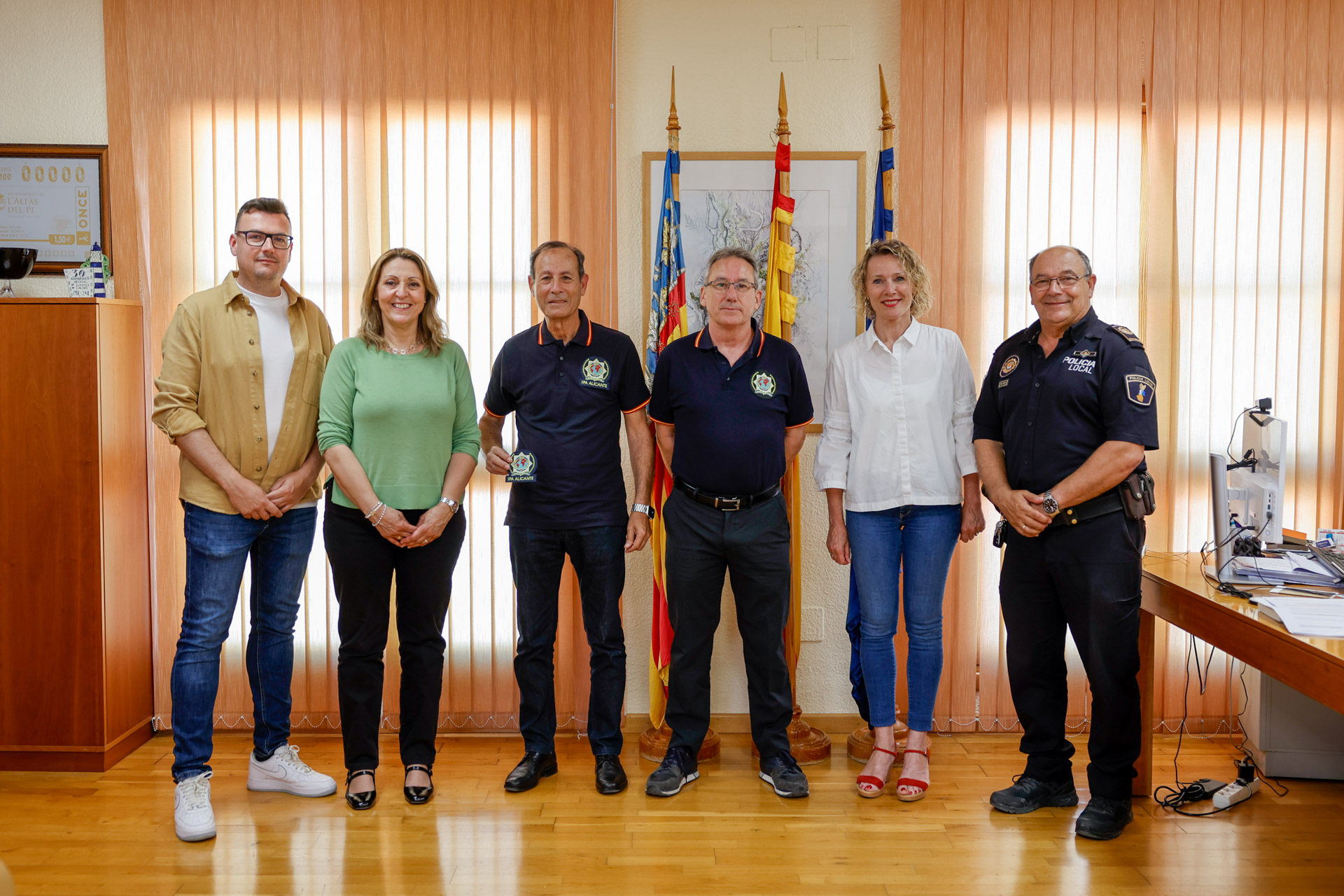 La primera Ruta Motera Solidaria organizada por IPA Alicante saldrá el próximo lunes de l’Alfàs del Pi