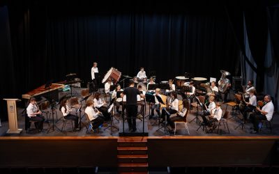 La Banda Juvenil y la Orquesta de Adultos de La Lira ofrecieron un concierto en la Casa de Cultura