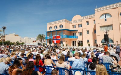 Más de 2.000 personas participan en l’Alfàs del Pi en la celebración del Día Nacional de Noruega