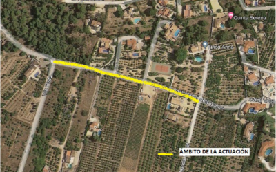 El Ayuntamiento acometerá obras de renovación de la red de agua potable en Camí Volador dels Corbs