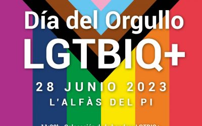 L’Alfàs celebrará el Día Internacional del Orgullo LGTBI+ con la entrega de premios del Concurso de Microrrelatos