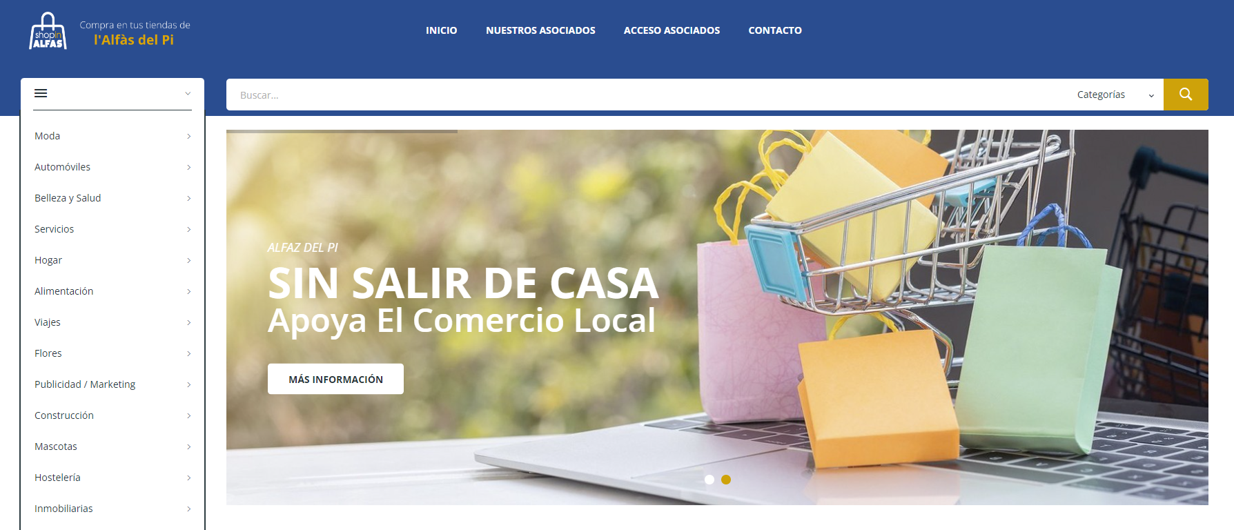 COEMPA lanza ShopInAlfas, un portal de compras online del comercio local de l’Alfàs del Pi