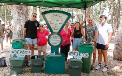 Los colectivos festeros colaboran con la campaña de Ecovidrio ‘La Peña Recicla’ en fiestas de l’Albir