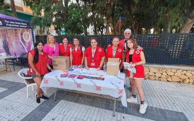 Cruz Roja participó en las Fiestas de l’Albir con una campaña de concienciación sobre el abuso del alcohol