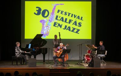 Más de 150 personas asisten al concierto de Claudio Piastra Quartet en el 30 Festival ‘L’Alfàs en Jazz’