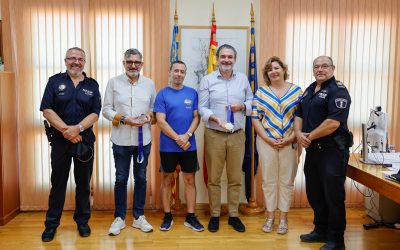 El agente de la Policía Local Carlos García logra dos medallas en los Juegos Europeos para Fuerzas del Orden