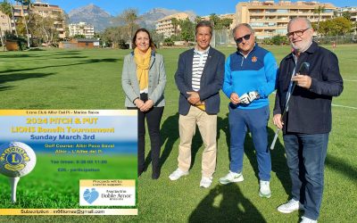 El Club de Leones de l’Alfàs organiza un Torneo de Golf  a beneficio del Doble Amor