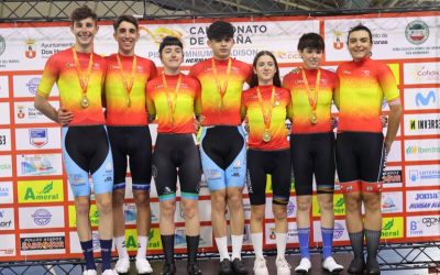 Héctor Álvarez se proclama Campeón de España de Ciclismo en Pista Omnium-Madison