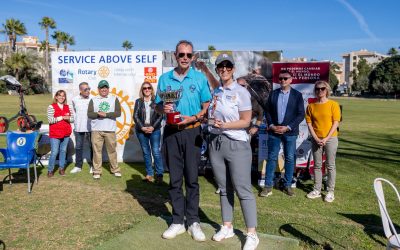Más de 1000 Euros se recaudaron en la IV edición del trofeo de golf del Rotary Club de l’Alfàs del Pi