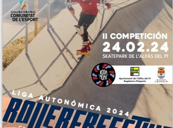 L’Alfàs del Pi acoge una jornada de Liga Autonómica de Roller Freestyle de la Comunitat Valenciana