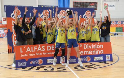 CB Terralfàs Delfín Natura se proclama campeón en 1ª División Femenina