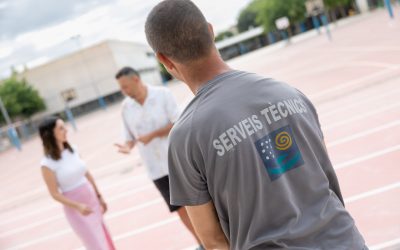 Educación y Servicios Técnicos realizan tareas de puesta a punto de los centros educativos de l’Alfàs