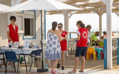 Mañana viernes finaliza la campaña saludable gratuita de Cruz Roja en la playa de l’Albir