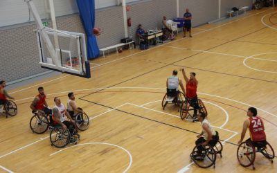 Las  Selecciones Española y Británica de Baloncesto Adaptado juegan hoy en l’Alfás del Pi