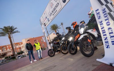 100 motos participaron en la  5ª Edición de «Les Marines Road-Book» con salida desde L’Alfàs del Pi
