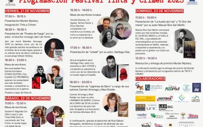 El I Festival Tinta y Crimen reúne a escritores locales en una mesa literaria este sábado en l’Alfàs del Pi