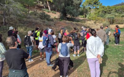 Más de 30 personas participan en la ruta ‘Los caminos del agua’