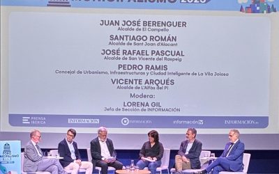 Vicente Arques participa en el Foro Municipalismo 2025 organizado por el Diario Información