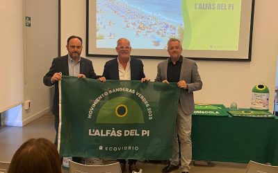 Por 3º año consecutivo l’Alfàs revalida la Bandera Verde Ecovidrio por la sostenibilidad de la hostelería