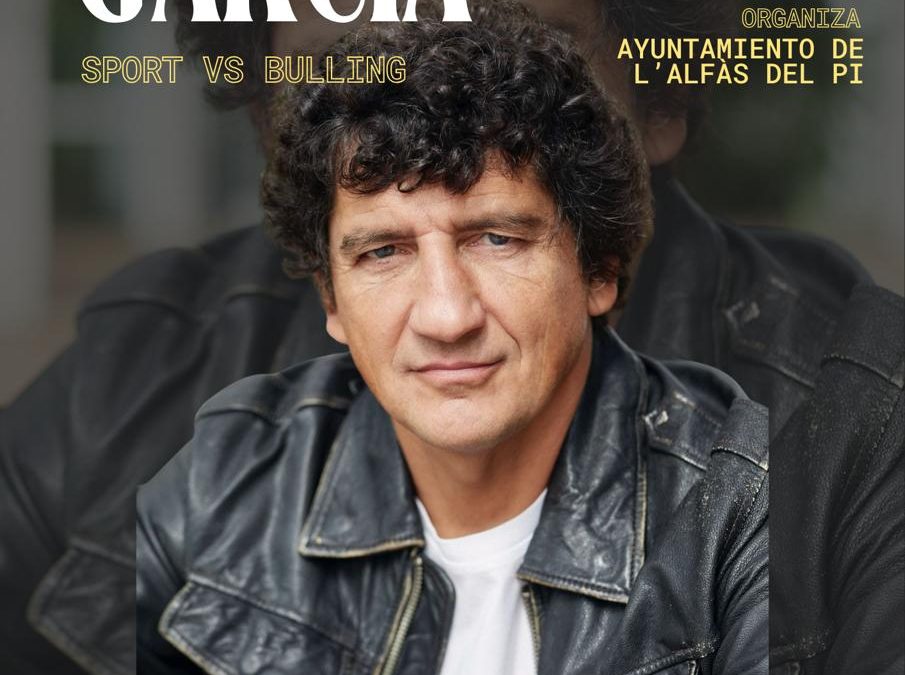 Jero García deportista, conferenciante, presentador de Hermano Mayor hablará mañana en l’Alfàs sobre el bullying