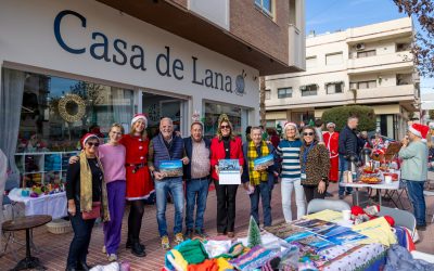 Casa de Lana celebra por segundo año un mercadillo navideño solidario a beneficio del Voluntariado Social