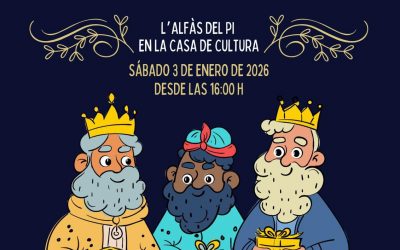 Encuentro con el Paje Real mañana sábado en la Casa de Cultura de l’Alfàs
