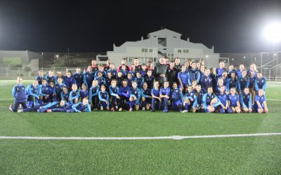 El Alcalde ha visitado la Academia de Fútbol Femenino del El Club de Fútbol l’Alfàs del Pi