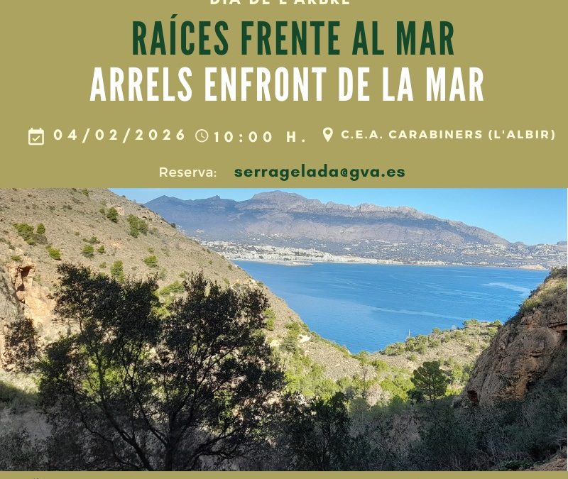 El Parque Natural de la Serra Gelada celebra el Día del Árbol con una ruta guiada y plantación simbólica